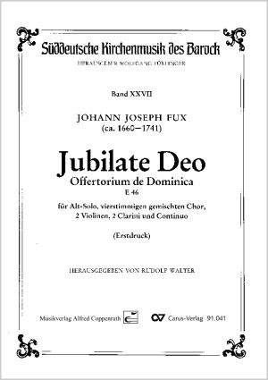 Jubilate Deo [score]