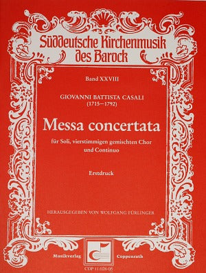 Messa concertata (Score)