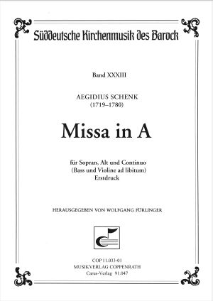 Missa in A [score]