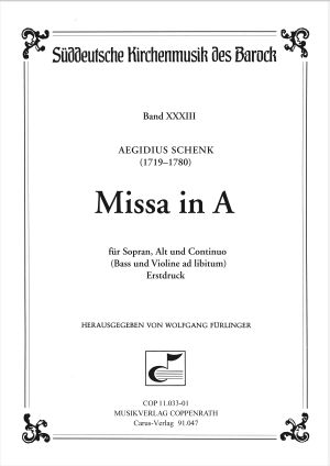 Missa in A (Score)