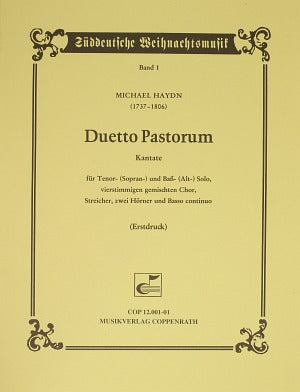 Duetto Pastorum [score]
