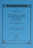 Offertorium pro tempore nativitatis Domini nostri Jesu Christi, op. 20, 2 (Score)