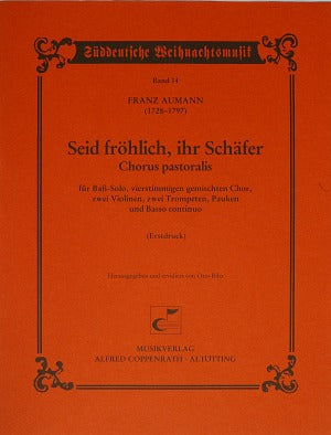 Seid fröhlich, ihr Schäfer (Score)