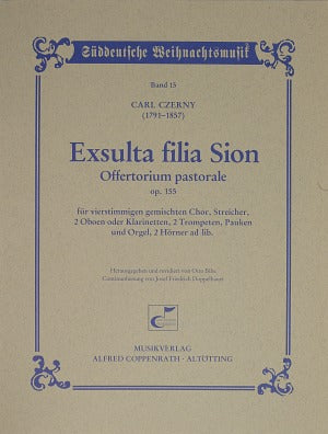 Exsulta filia Sion, op. 155 (Score)