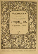 Concerto II in G (Score)