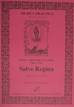 Salve Regina (Score)