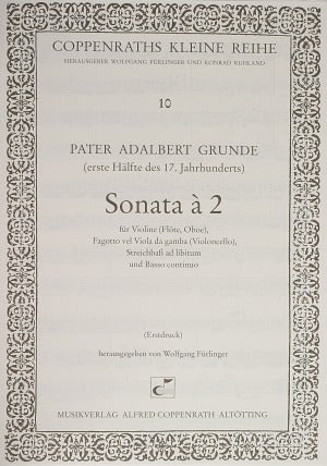 Sonata à 2 (Score)