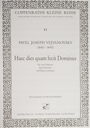 Haec dies quam fecit Dominus [full score]