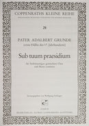 Sub tuum praesidium