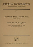 Serenade Nr. III in g-Moll (Score)