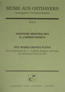 Drei Ave-Maria-Vertonungen