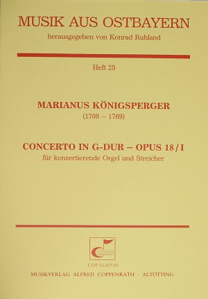Concerto in G-Dur, op. 18/1 [score]