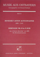 Serenade Nr. II in F-Dur (Score)