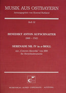 Serenade Nr. IV in a-Moll (Score)