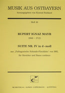 Suite Nr. IV in d-Moll (Score)