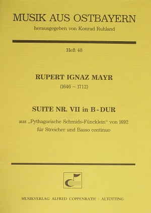 Suite Nr. VII in B-Dur (Score)