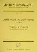Te Deum laudamus (Score)