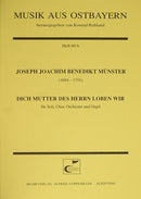Dich Mutter des Herrn loben wir (Score)