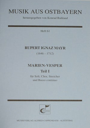 Marien-Vesper I (Score)