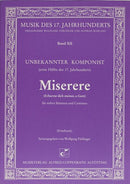 Miserere (Score)