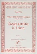 Sonata natalitia à 3 chori (Score)