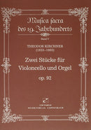 Zwei Stücke für Violoncello und Orgel op. 92