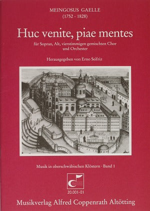 Huc venite, piae mentes (Score)