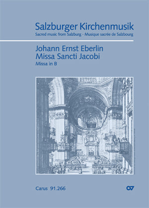 Missa Sancti Jacobi in B [score]