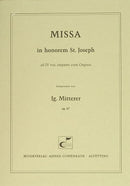 Missa in honorem S. Joseph, op. 67 (Score)