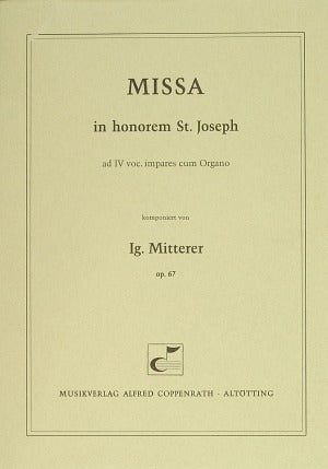 Missa in honorem S. Joseph, op. 67 (Score)