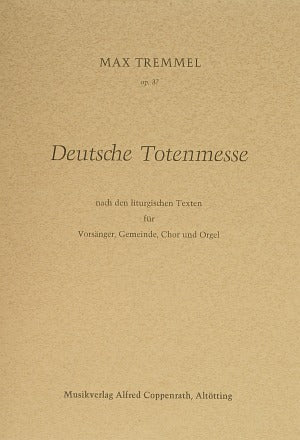 Deutsche Totenmesse [score]
