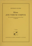 Missa Ave verum corpus (Score)