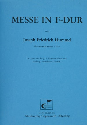 Messe in F-Dur [score]