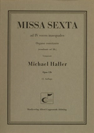 Missa Sexta, op. 13b (SATB)