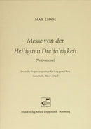 Messe von der Heiligsten Dreifaltigkeit (single copy)