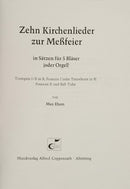 10 Kirchenlieder zur Meßfeier (Score)