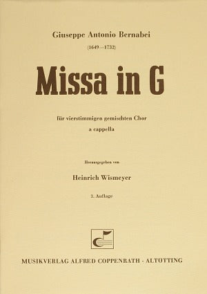 Missa in G (Score)