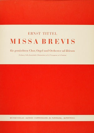 Missa brevis [score]