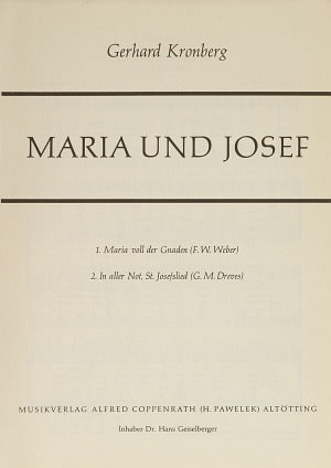 Kronberg: Maria und Joseph
