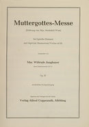 Muttergottes-Messe (Score)