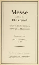 Messe zu Ehren des hl. Leopold