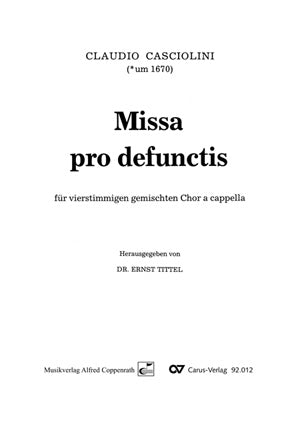 Missa pro defunctis