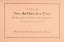 Deutsche Herz-Jesu-Messe (Score)