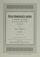 Missa Dominicalis quinta, op. 67b