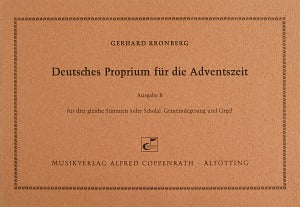 Deutsches Proprium für die Adventszeit (SSA, full score)