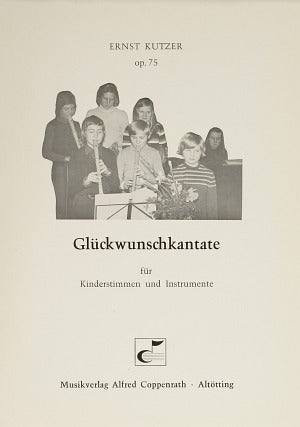 Glückwunschkantate, op. 75