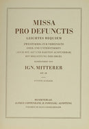 Missa pro defunctis（2声）