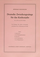 Seckinger, Deutsche Zwischengesänge für das Kirchenjahr
