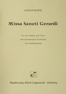 Missa Sancti Gerardi (Score)