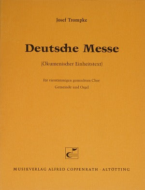 Deutsche Messe (Score)